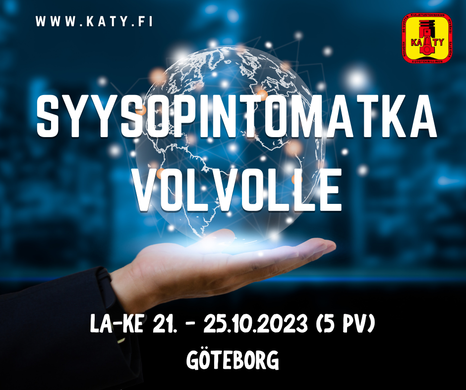 21. - 25.10.2023 Kuopion Autoteknillisen Yhdistyksen matka Volvolle Göteborgiin